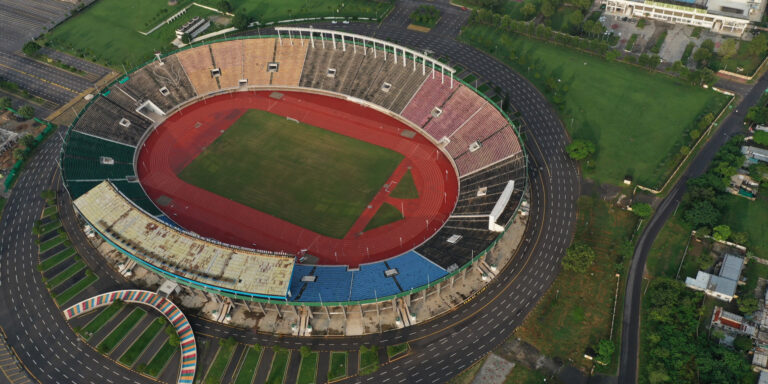 Łódzka nawierzchnia na stadionie igrzysk w Pakistanie. Obiekt przeszedł certyfikację światowej federacji